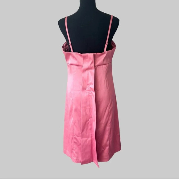 NWT RW&CO Pink Satin Evening Dress - Picture 3 of 15